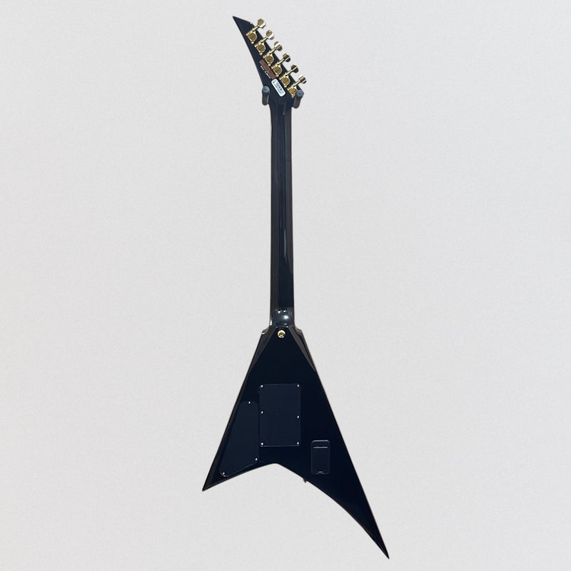 Jackson MJ Series Rhoads RR24MG Electric Guitar 2024 - Black with Yellow Pinstripes