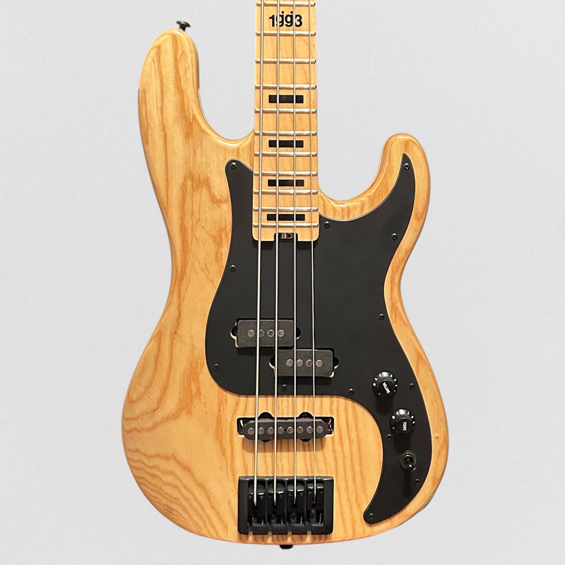 Schecter Justin Beck V Ani 4 String Electric Bass Guitar - Gloss Natural