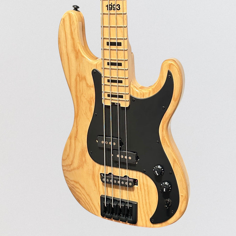 Schecter Justin Beck V Ani 4 String Electric Bass Guitar - Gloss Natural