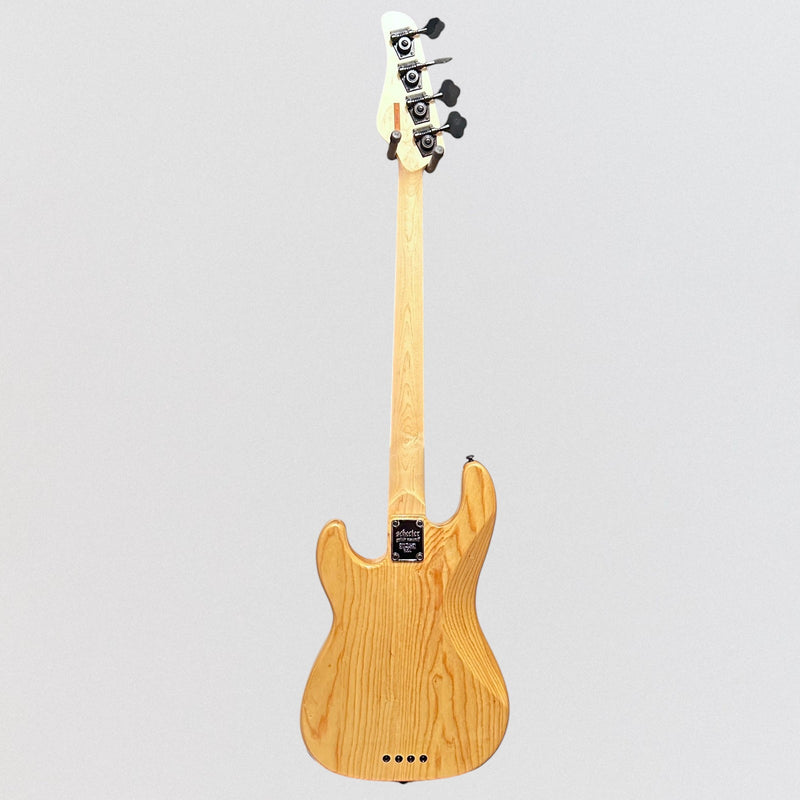 Schecter Justin Beck V Ani 4 String Electric Bass Guitar - Gloss Natural