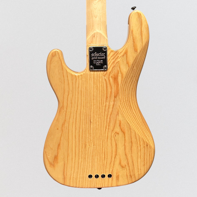 Schecter Justin Beck V Ani 4 String Electric Bass Guitar - Gloss Natural