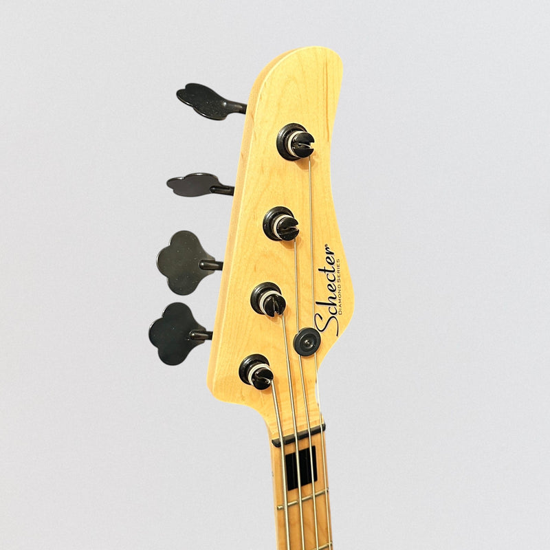 Schecter Justin Beck V Ani 4 String Electric Bass Guitar - Gloss Natural