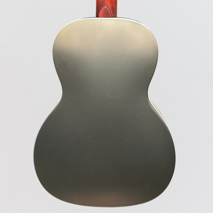 Gretsch G9201 Honey Dipper Round-Neck Brass Body Biscuit Cone Resonator Acoustic Guitar