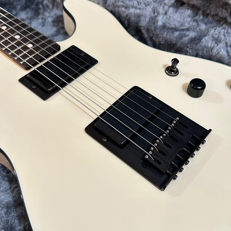 Schecter USA Custom Shop PT HH Electric Guitar - Vintage White