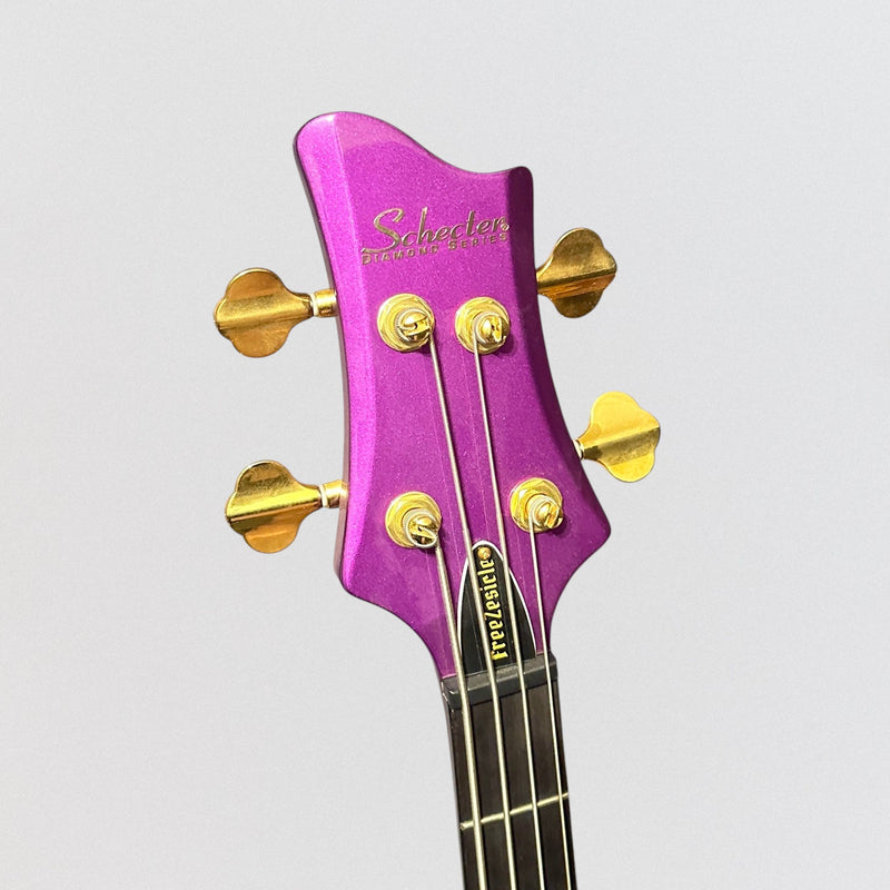 Schecter FreeZesicle 4 String Electric Bass Guitar - Freeze Purple