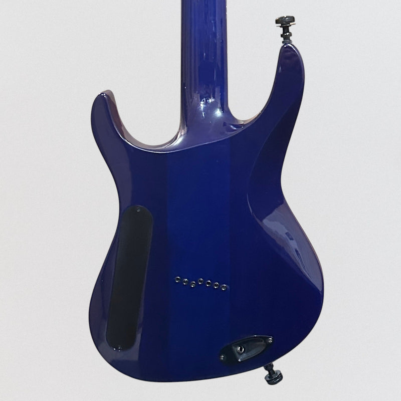 Jackson Pro Series Signature Chris Broderick Soloist HT7P 7 String Electric Guitar - Transparent Blue