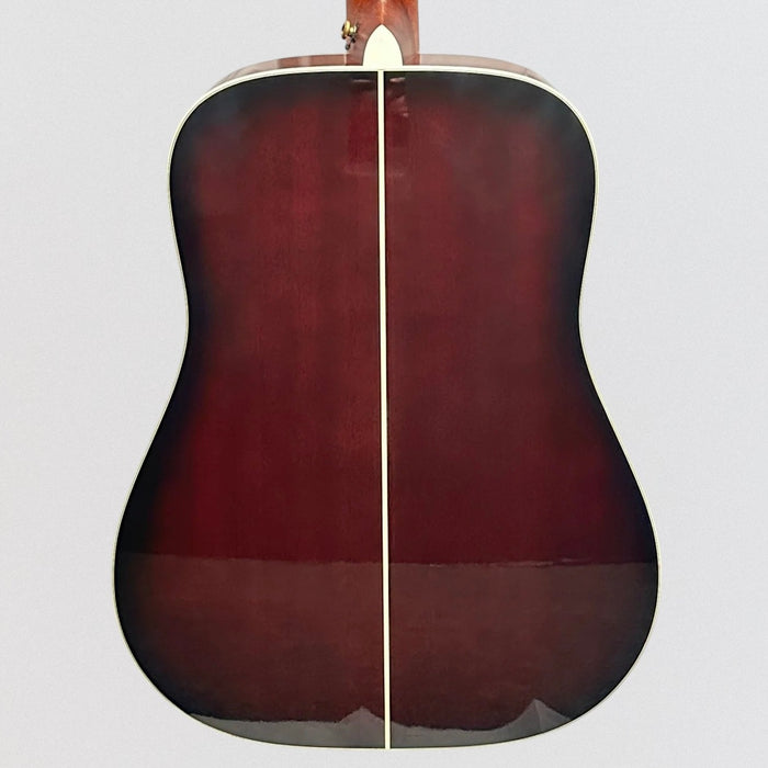 D'Angelico Premier Series Lexington Dreadnought Acoustic-Electric Guitar - Trans Black Cherry Burst