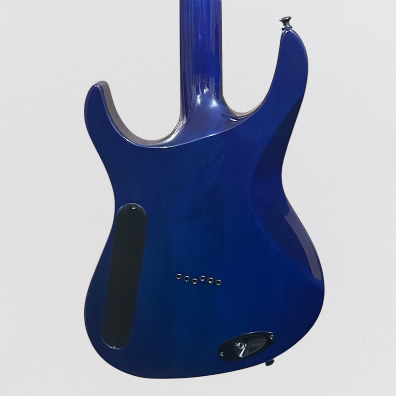 Jackson Pro Series Signature Chris Broderick Soloist HT6P Electric Guitar - Transparent Blue