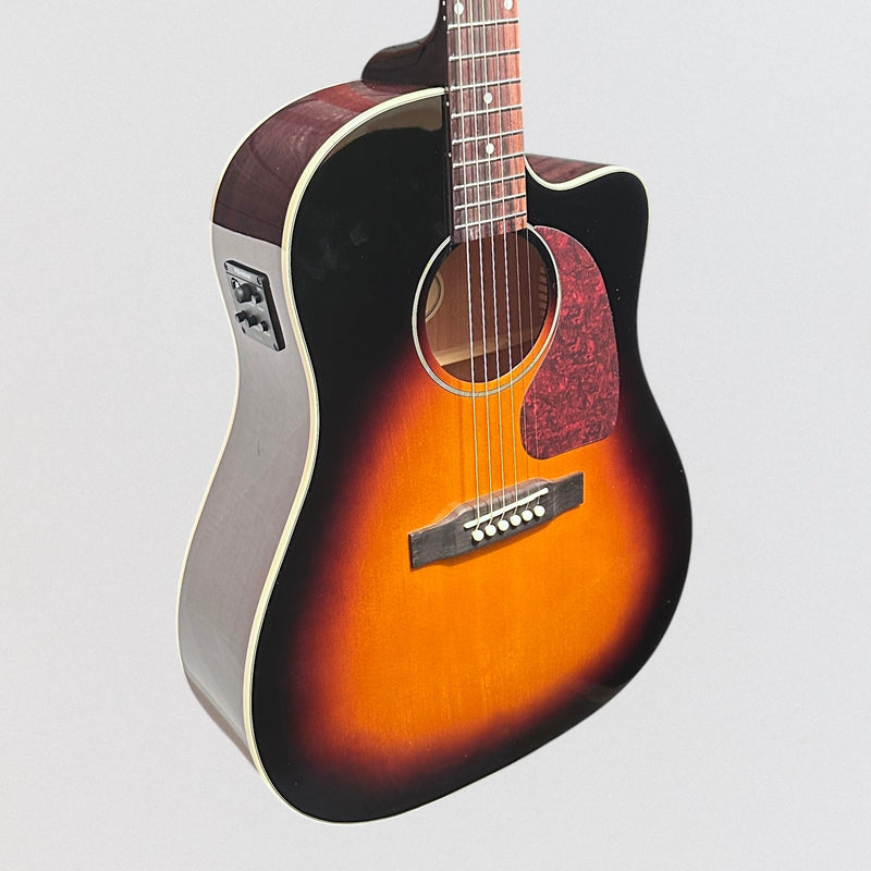 Epiphone J-45 EC Studio Acoustic-Electric Guitar - Vintage Sunburst