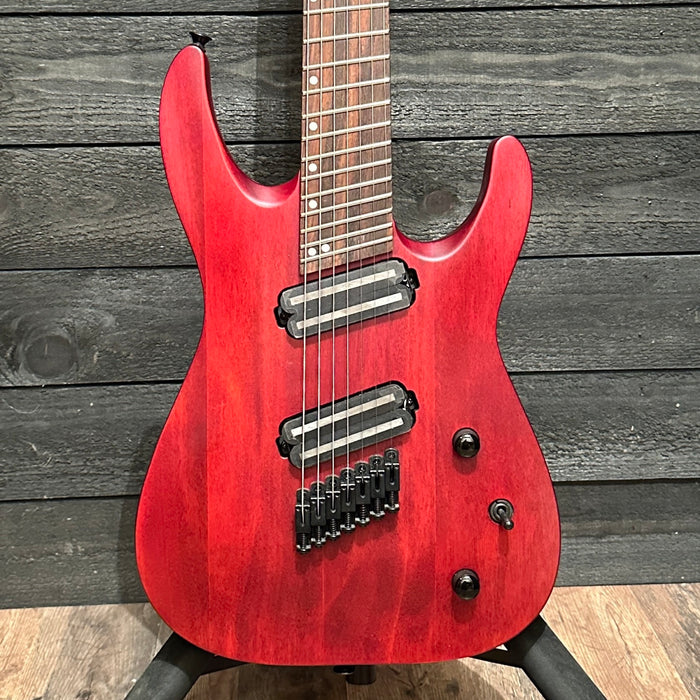 Jackson X Dinky DKAF7MS Multi-Scale 7 String Electric Guitar - Red