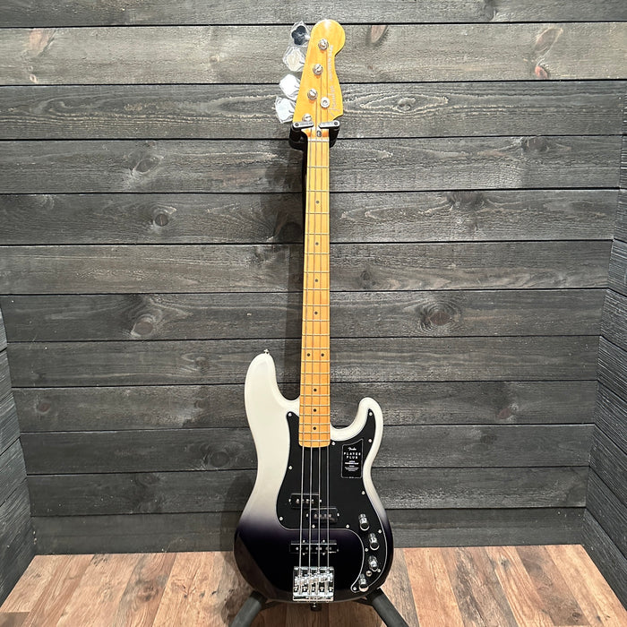 Fender Player Plus Precision P Bass 4 String Electric Bass Guitar - Silver Smoke