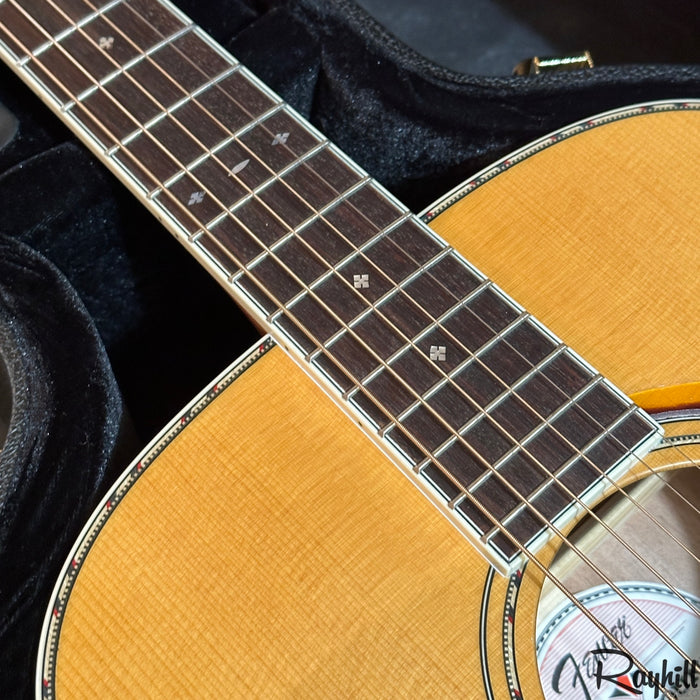 Fender PO-220E Orchestra Acoustic Electric Guitar w/ Case