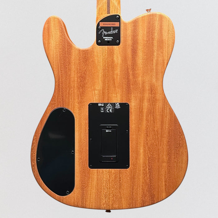 Fender FINNEAS Acoustasonic Player Telecaster Acoustic Electric Guitar - Cappuccino Fade