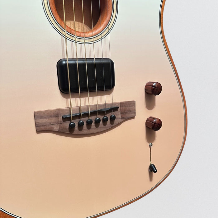 Fender FINNEAS Acoustasonic Player Telecaster Acoustic Electric Guitar - Cappuccino Fade