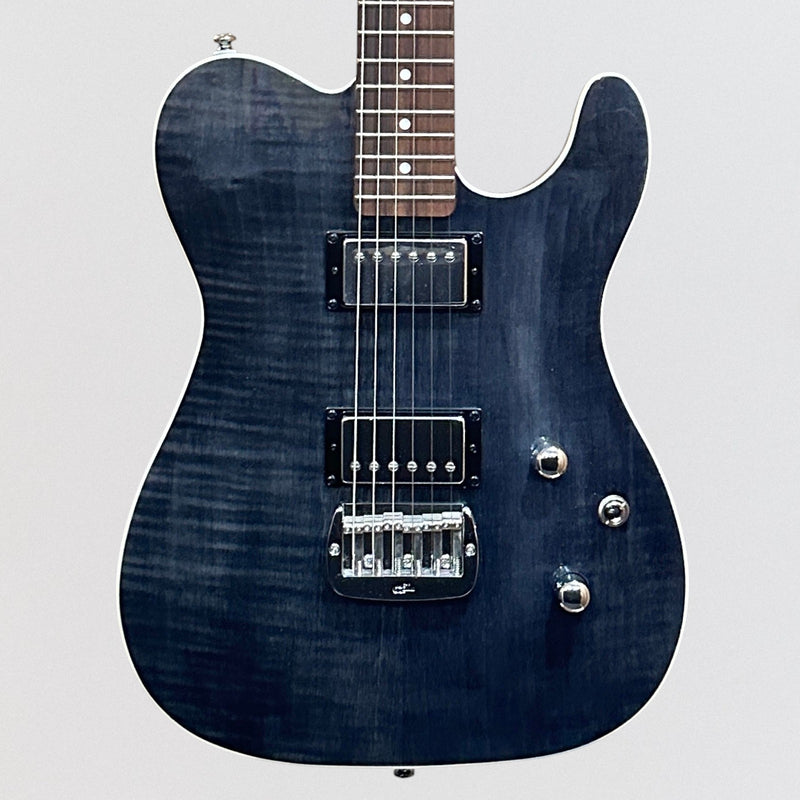 G&L Tribute ASAT Deluxe Electric Guitar - Trans Black