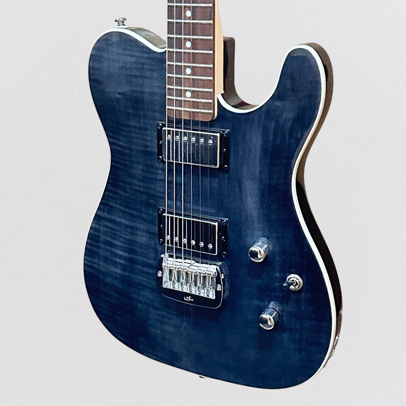 G&L Tribute ASAT Deluxe Electric Guitar - Trans Black