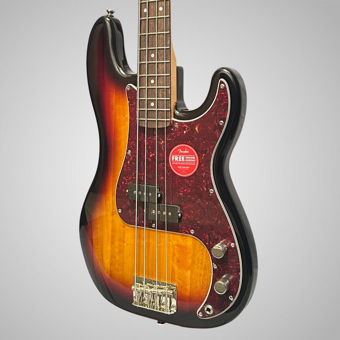 Fender Squier Classic Vibe '60s Precision 4 String Electric P Bass Guitar - Sunburst