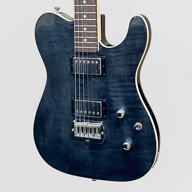 G&L Tribute ASAT Deluxe Electric Guitar - Trans Black