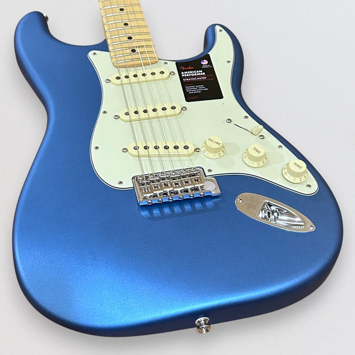Fender American Performer Stratocaster Electric Guitar 2024 - Satin Lake Placid Blue