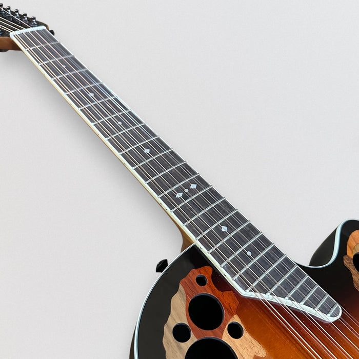 Ovation 2758AX-NEB-G Pro Series Standard Elite Deep Contour 12-String Acoustic-Electric Guitar - New England Burst