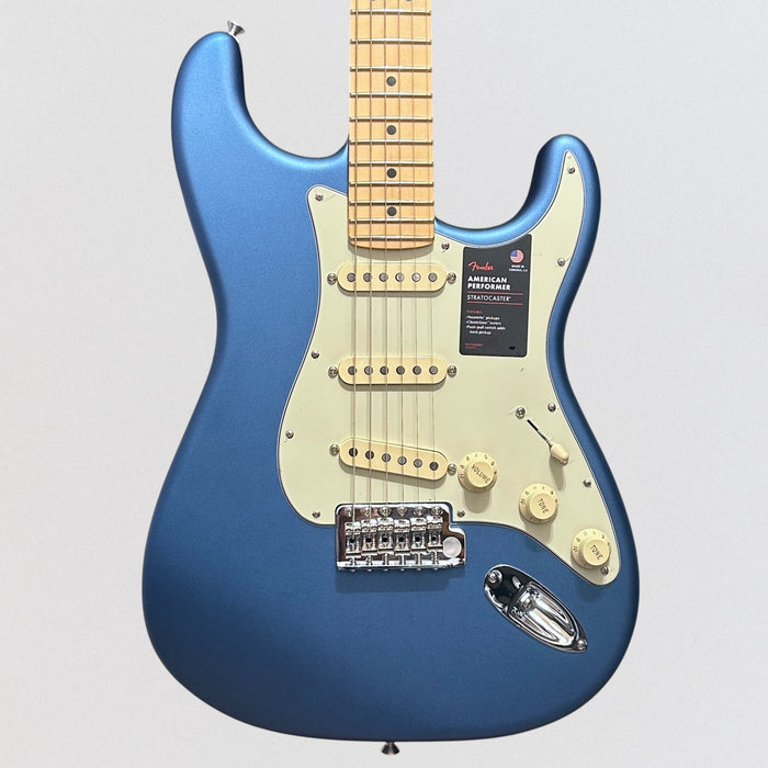 Fender American Performer Stratocaster Electric Guitar 2024 - Satin Lake Placid Blue