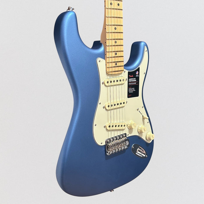 Fender American Performer Stratocaster Electric Guitar 2024 - Satin Lake Placid Blue