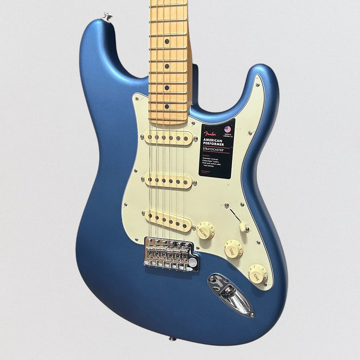 Fender American Performer Stratocaster Electric Guitar 2024 - Satin Lake Placid Blue