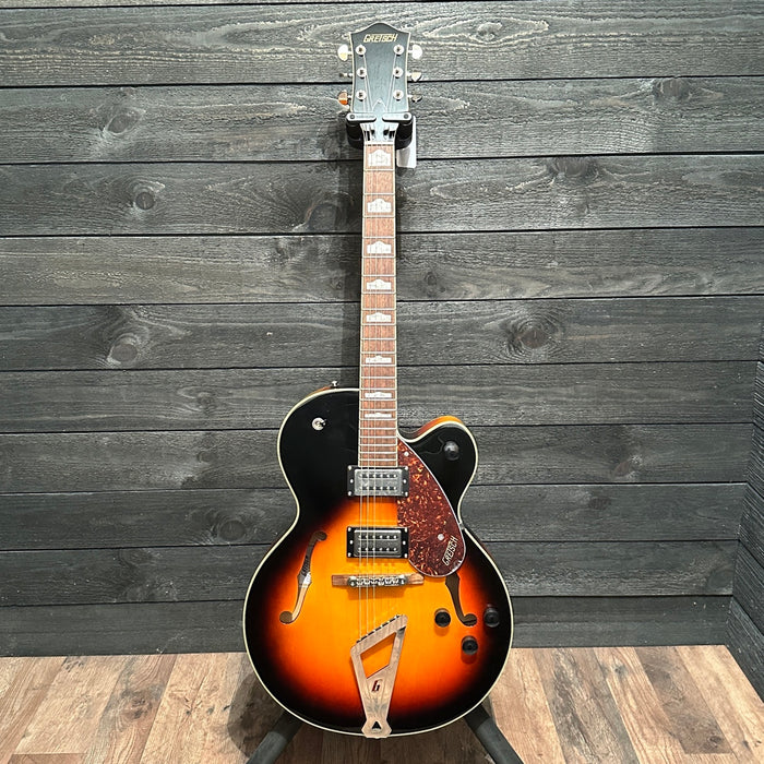 Gretsch G2420 Streamliner Hollow Body Single-Cut with Chromatic II tailpiece Electric Guitar - Aged Brooklyn Burst