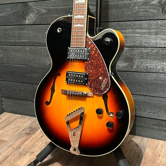 Gretsch G2420 Streamliner Hollow Body Single-Cut with Chromatic II tailpiece Electric Guitar - Aged Brooklyn Burst