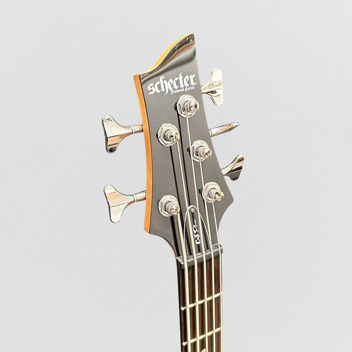 Schecter C-5 Plus 5 String Electric Bass Guitar - Red