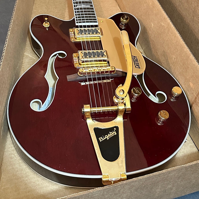 Gretsch G5422TG Electromatic Classic Hollow Body Double-Cut with Bigsby Electric Guitar - Walnut Stain