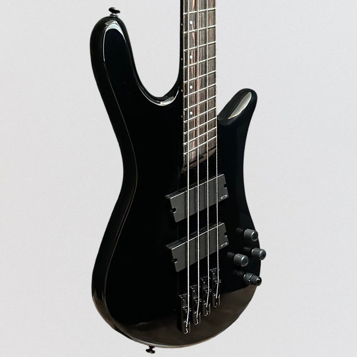 Spector NS Dimension 4 String Multi Scale Electric Bass Guitar w/ Bag - Black