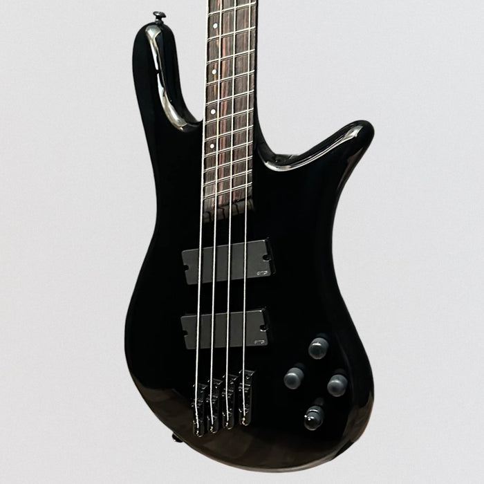 Spector NS Dimension 4 String Multi Scale Electric Bass Guitar w/ Bag - Black