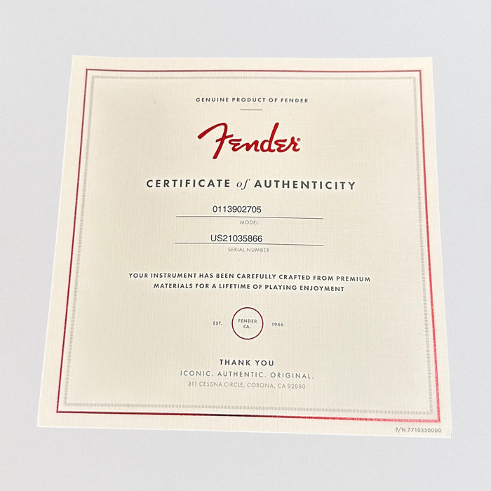 Fender American Professional II Stratocaster USA Electric Guitar 2022 - White