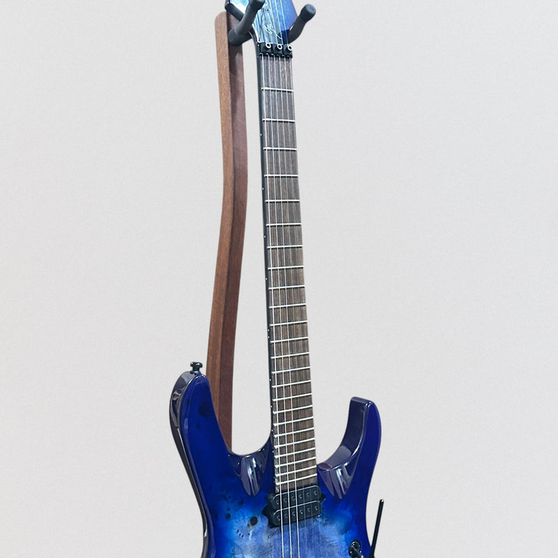 Jackson Pro Series Signature Chris Broderick Soloist FR-6 Electric Guitar - Transparent Blue