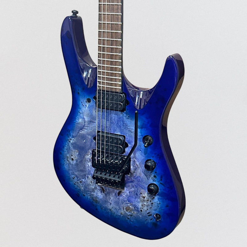 Jackson Pro Series Signature Chris Broderick Soloist FR-6 Electric Guitar - Transparent Blue