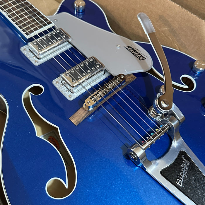 Gretsch G5420T Electromatic Classic Hollow Body Single-Cut w/ Bigsby Electric Guitar - Azure Metallic