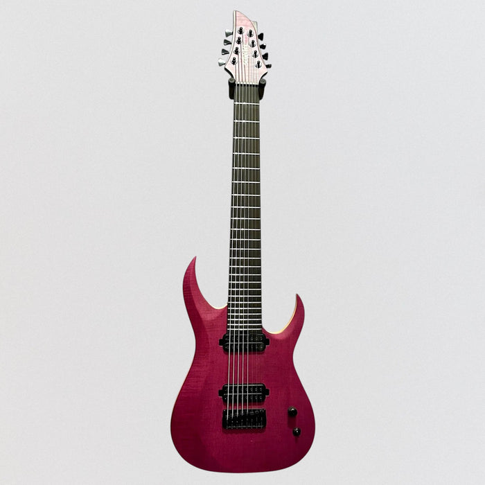 Schecter John Browne Tao 8 String Electric Guitar - Satin Trans Purple