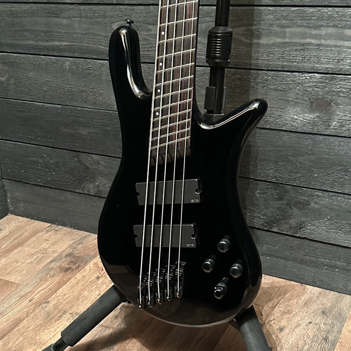 Spector NS Dimension HP 5 String Multi Scale Electric Bass Guitar Black B Stock