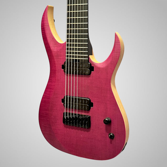 Schecter John Browne Tao 8 String Electric Guitar - Satin Trans Purple