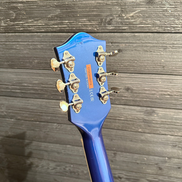 Gretsch G5420T Electromatic Classic Hollow Body Single-Cut w/ Bigsby Electric Guitar - Azure Metallic