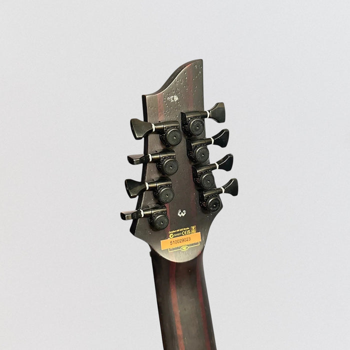 Schecter John Browne Tao 8 String Electric Guitar - Satin Trans Purple