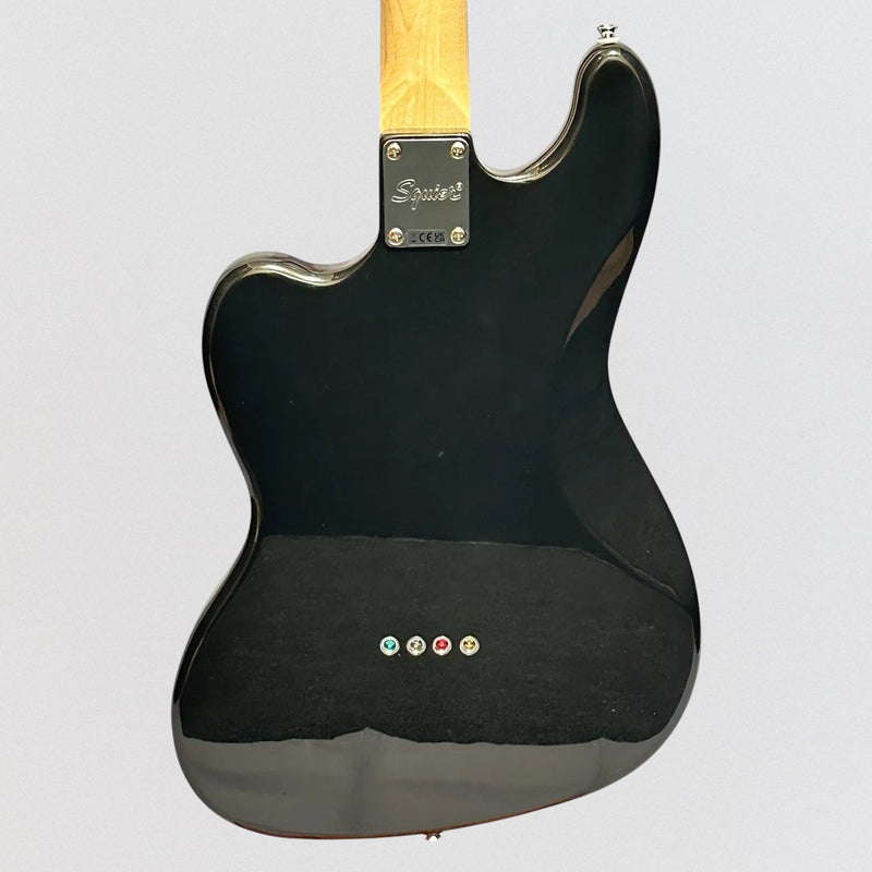 Fender Squier Paranormal Rascal HH 4 String Electric Bass Guitar - Black