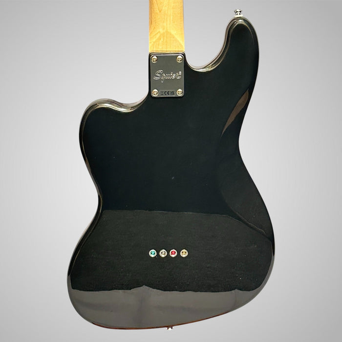 Fender Squier Paranormal Rascal HH 4 String Electric Bass Guitar - Black