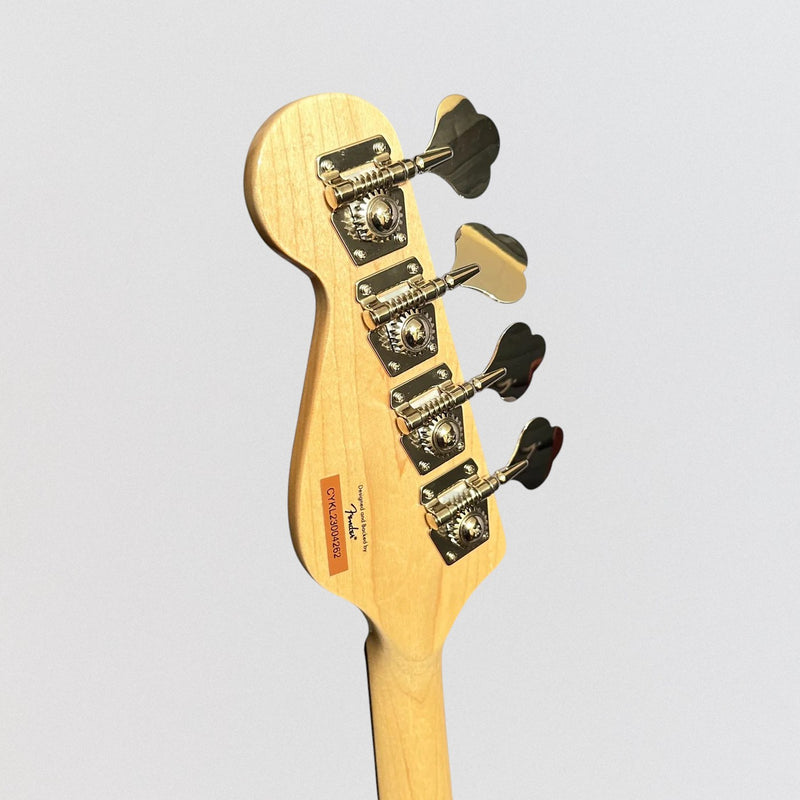 Fender Squier Paranormal Rascal HH 4 String Electric Bass Guitar - Black