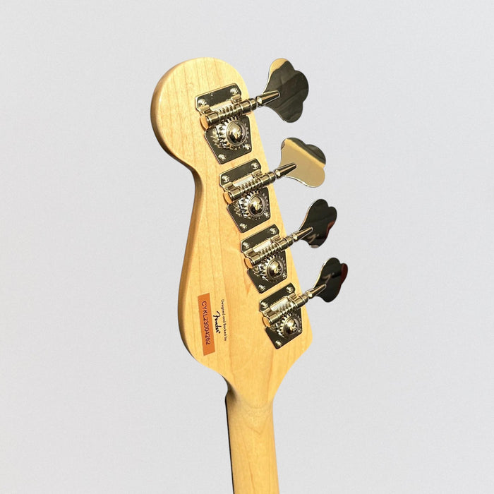 Fender Squier Paranormal Rascal HH 4 String Electric Bass Guitar - Black