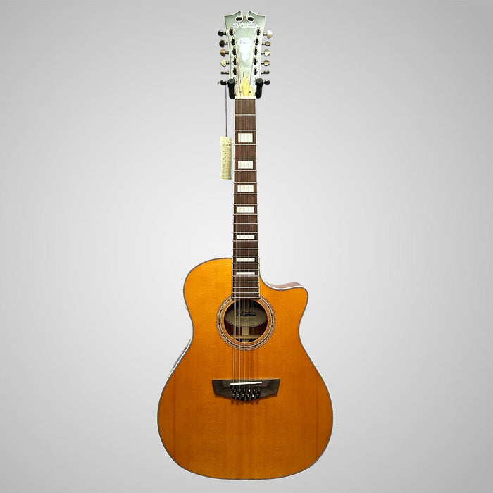 D'Angelico Premier Series Fulton Cutaway Grand Auditorium 12-string Acoustic-Electric Guitar - Natural
