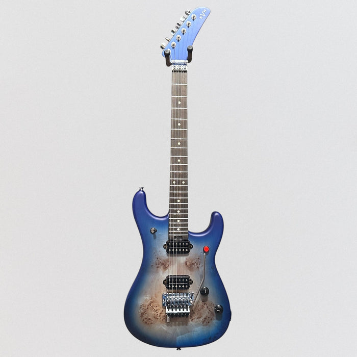 EVH 5150 Series Deluxe Poplar Burl Electric Guitar - Aqua Burst