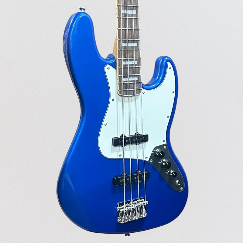 Fender Squier Classic Vibe Late '60s Jazz 4 String Electric Bass Guitar - Lake Placid Blue