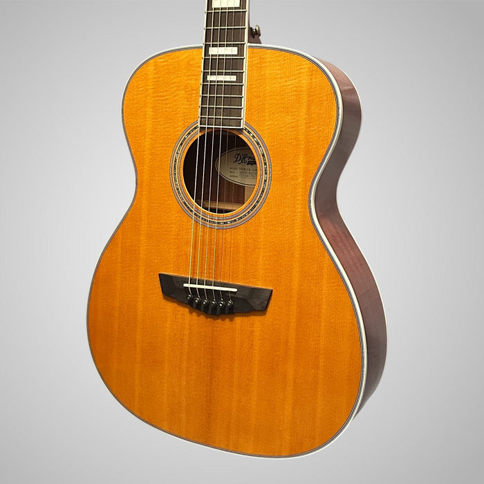 D'Angelico Premier Tammany Orchestra Acoustic-Electric Guitar - Natural